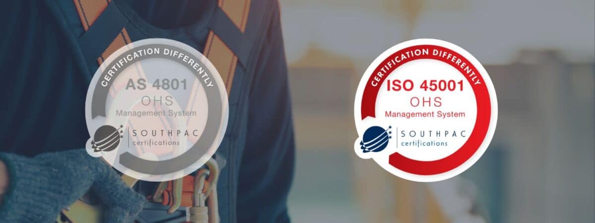 AS/NZS 4801:2001 Superseded by ISO 45001:2018